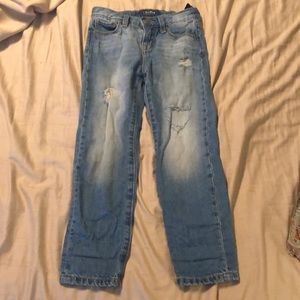 Girls distressed Boyfriend Jean